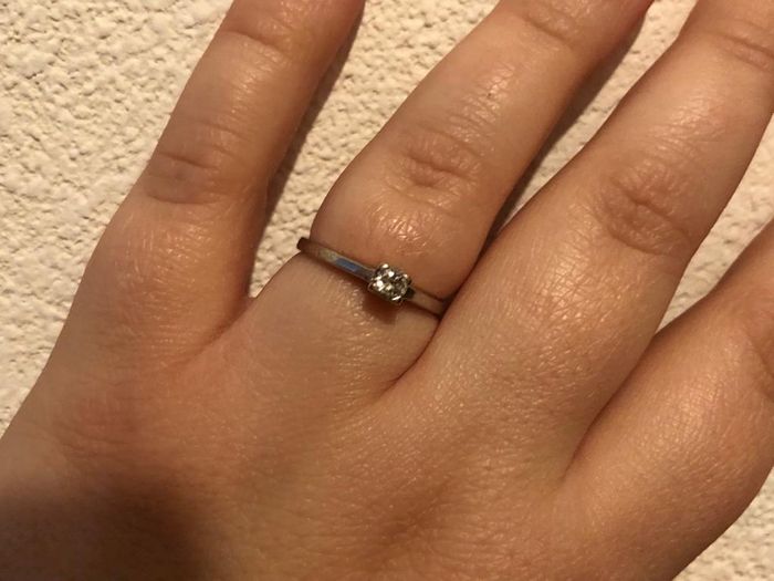 E ora mostraci una foto del tuo anello di fidanzamento! 14