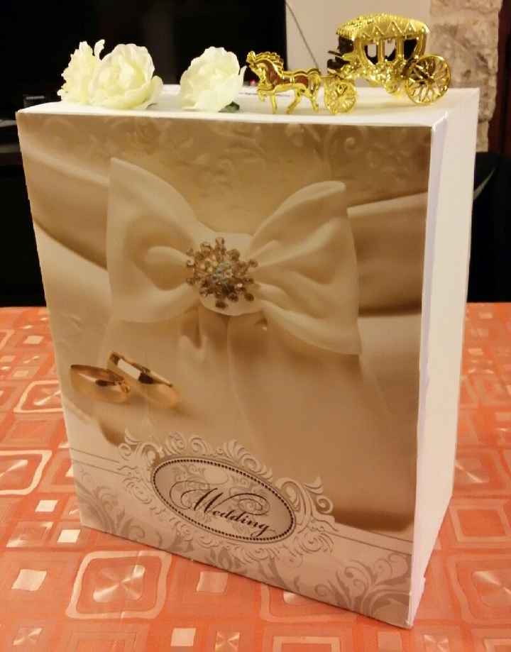 Scatola porta buste terminata! - 1