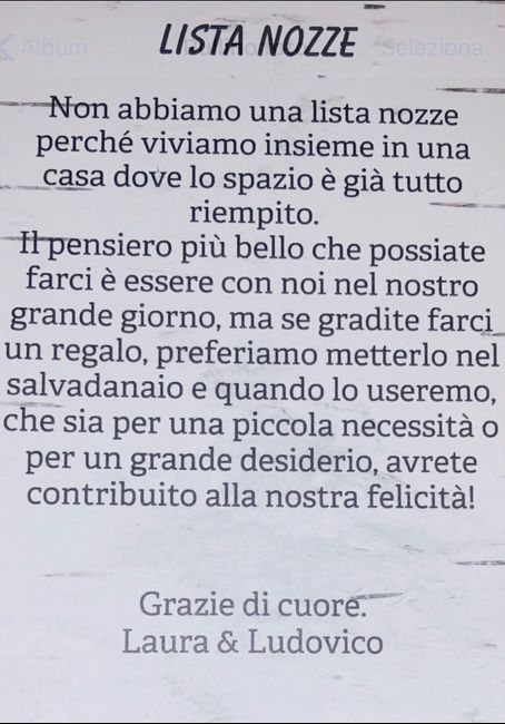 Frase da scrivere per iban - 1