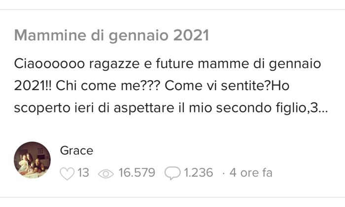 Future mamme di Gennaio 2021 - 1