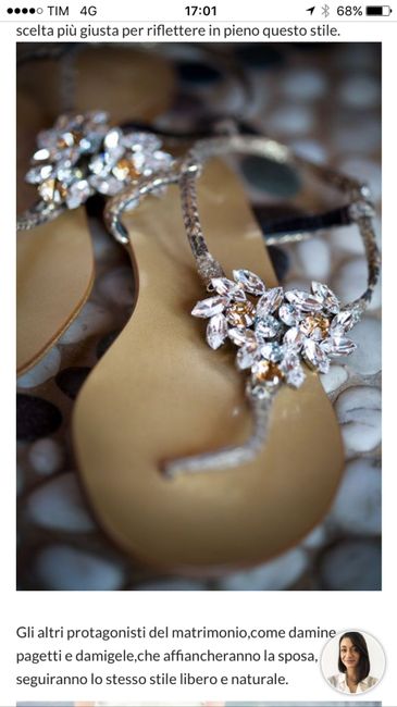 Sandali bassi sposa - 1