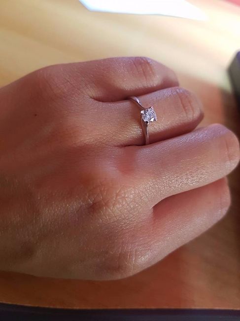 Ecco il mio anello!
