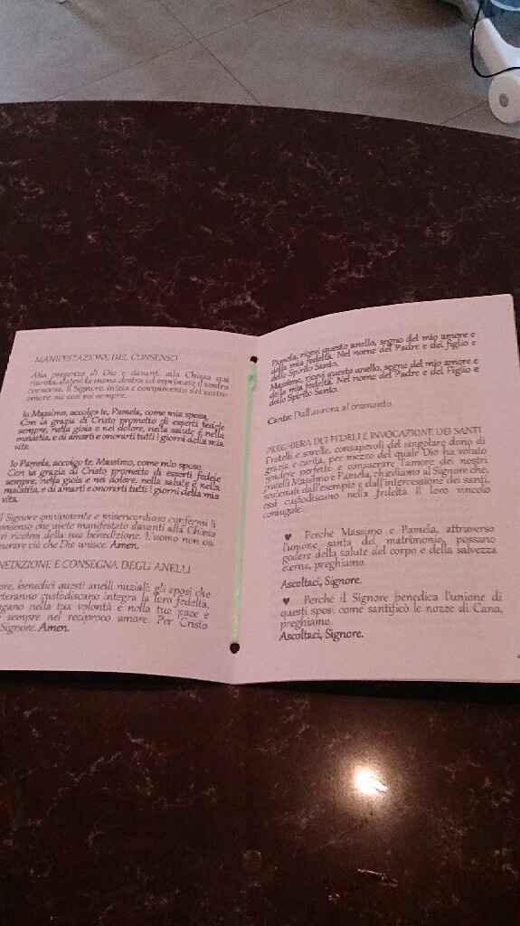 Rilegatura libretti - 2