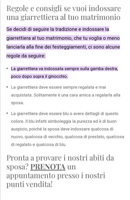 Giarrettiera - 1
