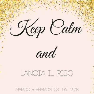 tag per coni porta riso