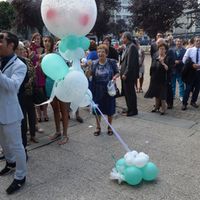 La nostra mongolfiera di palloncini