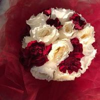 Bouquet sui toni Bordeaux - 1