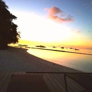 tramonto maldiviano