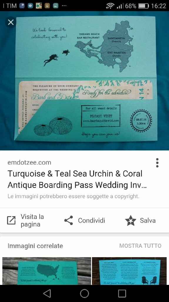 Partecipazioni come biglietti aerei... - 2