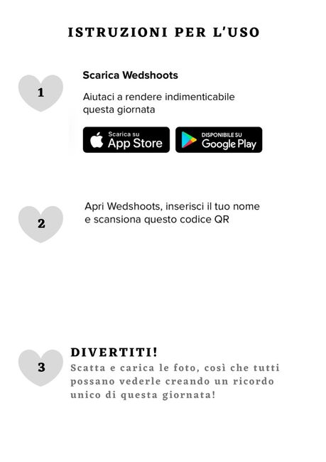 Wedshoots e sito web - 2