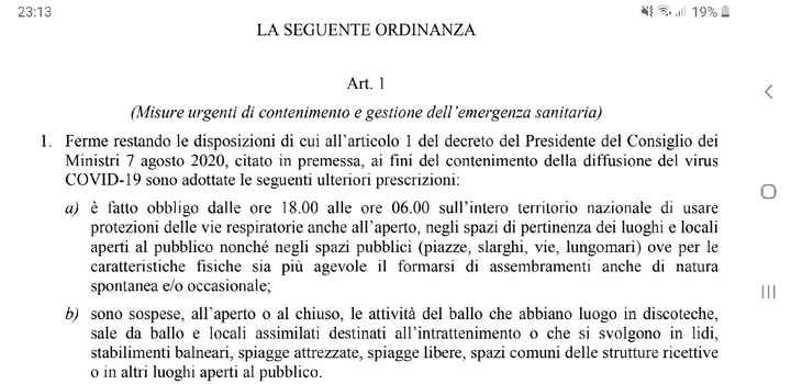 da luglio 2020 in poi - chi non intende rimandare - 1
