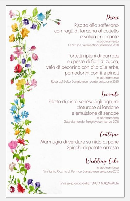 Colori del vostro matrimonio 2