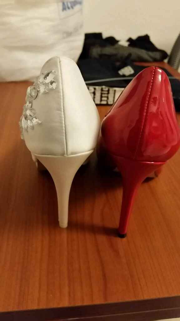 Scarpe sposa....bianche o colorate? mi fate vedere le vostre? - 2