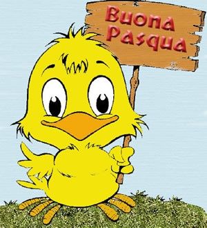 Buona pasqua! alle sposine, e allo staff, di matrimonio. com - 1