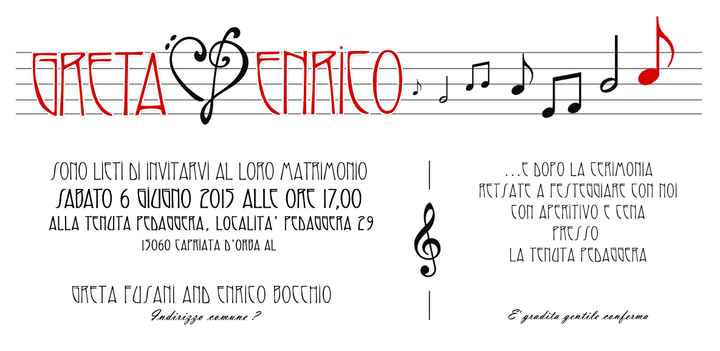 La partecipazione tema musica..