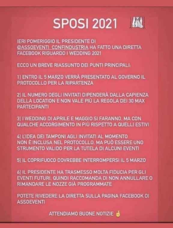Spose maggio 2021 come state? - 1