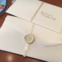 Partecipazioni ed inviti in carta amalfitana fai da te - 1