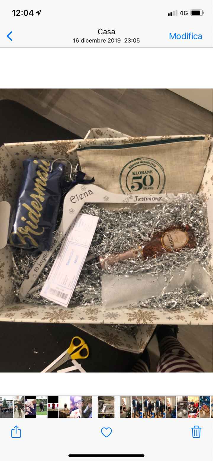 Quasi tutto pronto per testimoni e damigelle! - 1