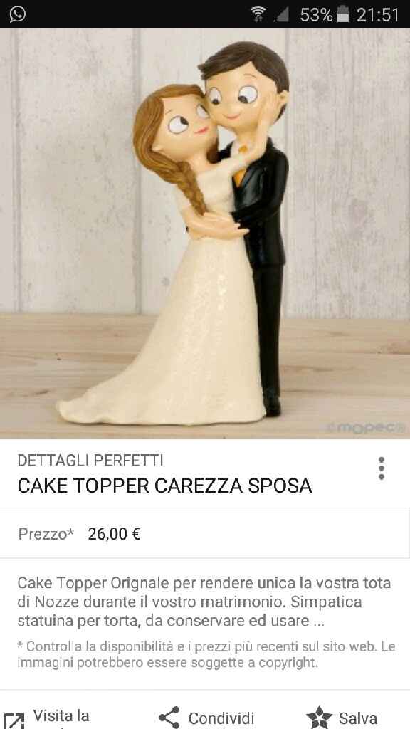 Cake topper - 1