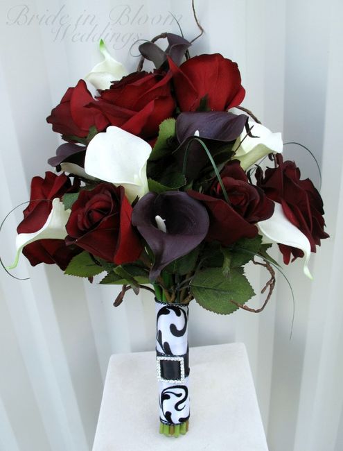 Bouquet sui toni Bordeaux 20