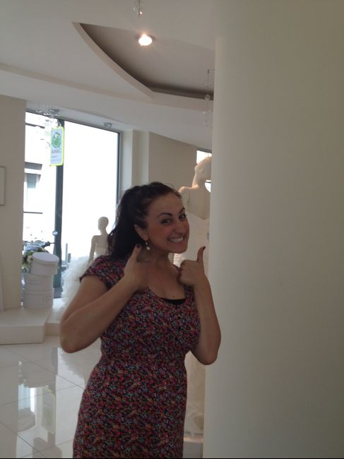 ALLA PRIMA PROVA DELL'ABITO....A SORPRESA:-)