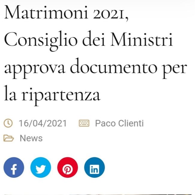 Matrimoni 2021.. 1