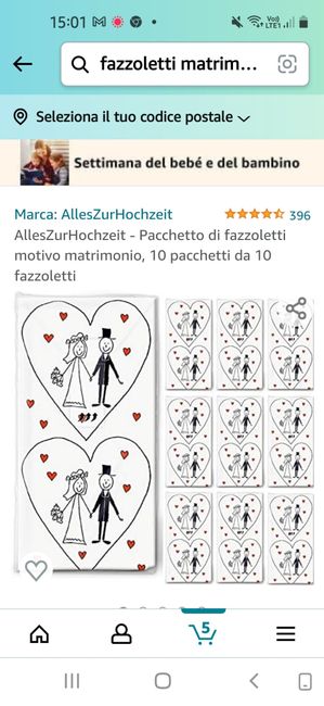 Fazzoletti per lacrime di gioia - 1