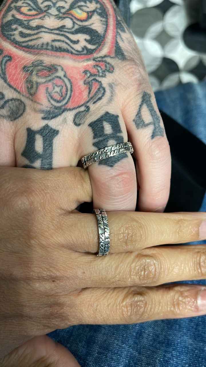 Le nostre fedi personalizzate..❤ - 2