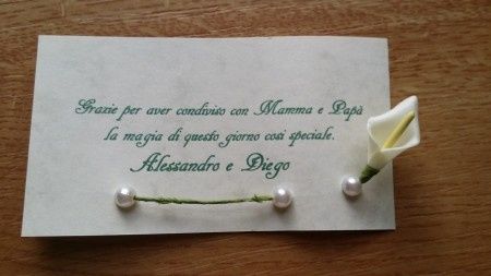 i nostri bigliettini