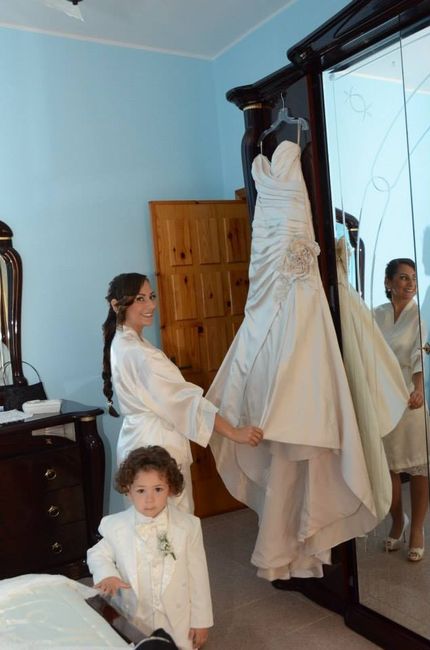 Quante si voi hanno preso l'abito da sposa diverso da quello che avevano in mente? - 1