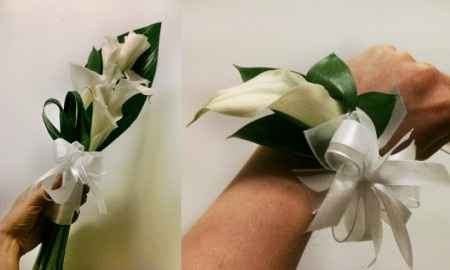bouquet da lancio e per damigella