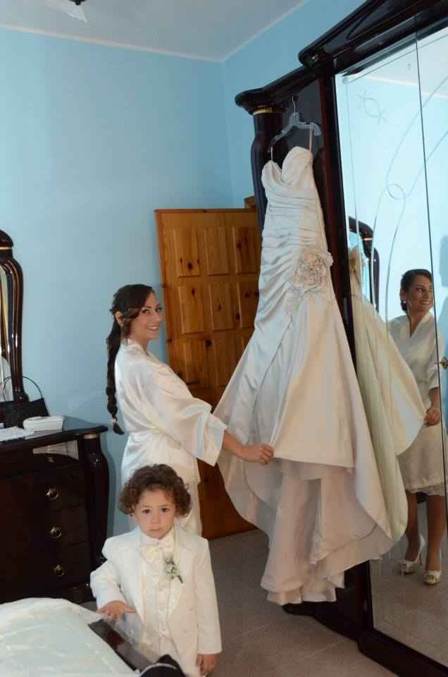 Quante si voi hanno preso l'abito da sposa diverso da quello che avevano in mente? - 1