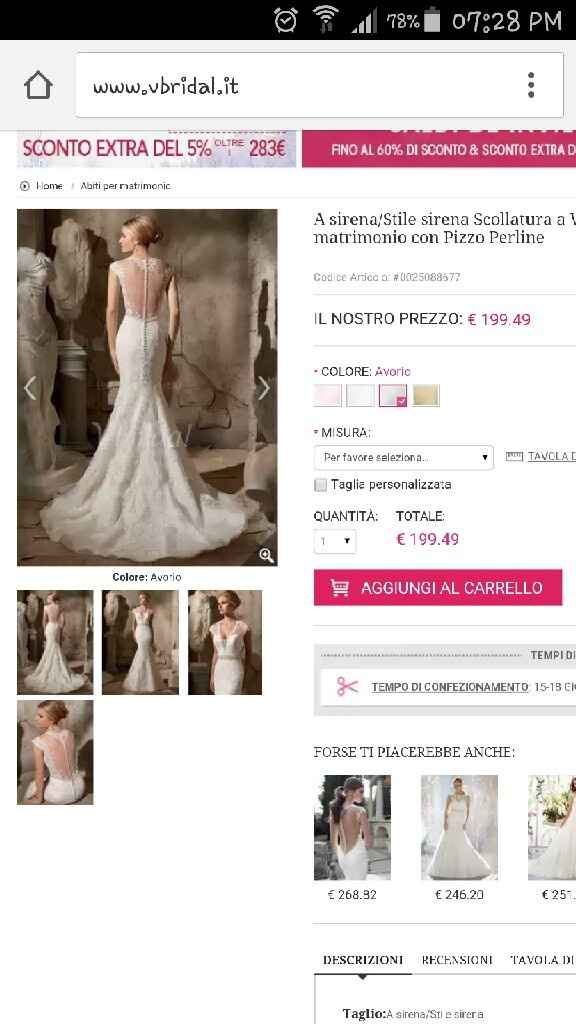Abito da sposa cercasi-real time - 4