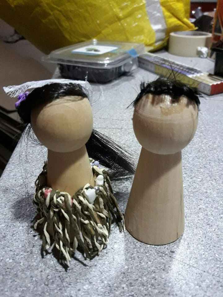 Cake topper work in progress - 1