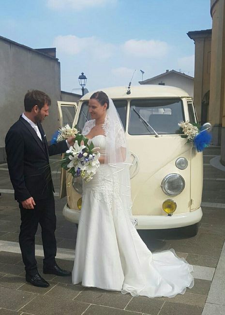  Differenza abito da sposa bianco e avorio - 1
