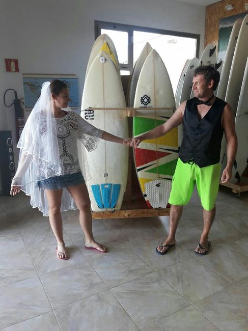  Foto stupide con velo e papillon - 4