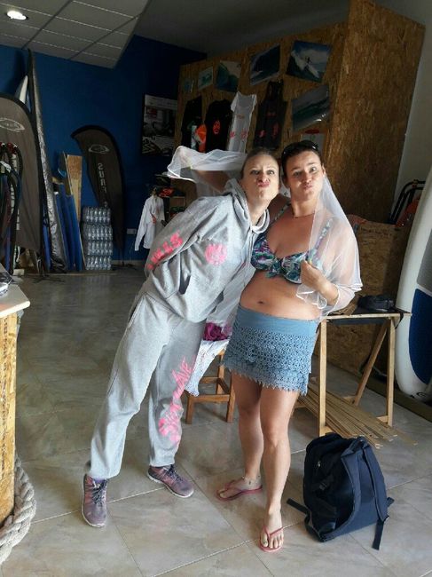  Foto stupide con velo e papillon - 7