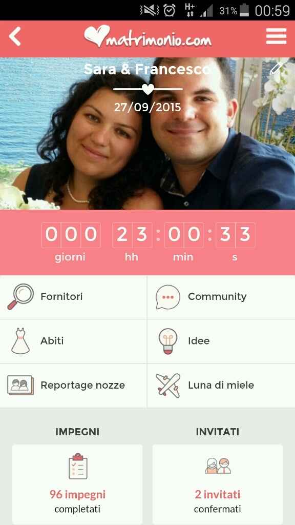 Wedding countdown...quanto manca? - 1