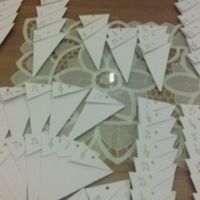 Lanciariso dettaglio glitterato note