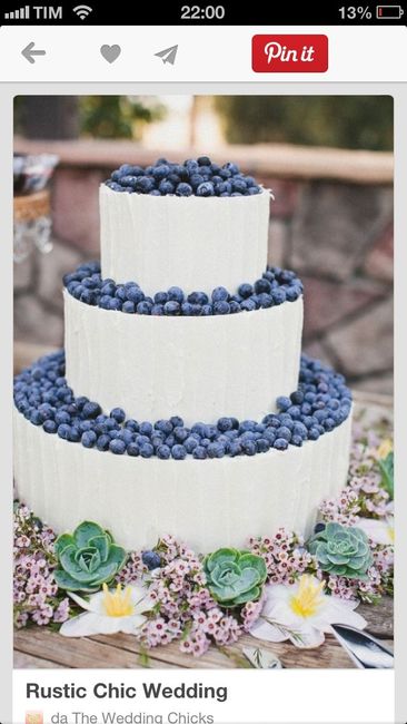 Rustic cake - opzione 1 