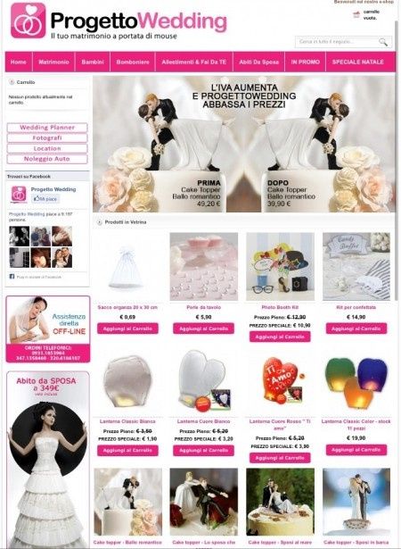 Progetto wedding 