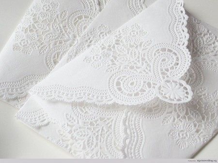 Lace invitation
