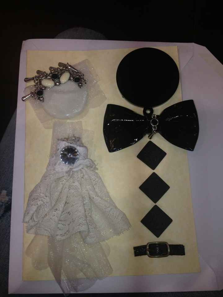 Biglietto per amici sposi  - 1