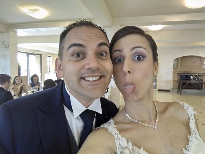 Il primo Selfie da sposati!! 😜❤️📷💒 2