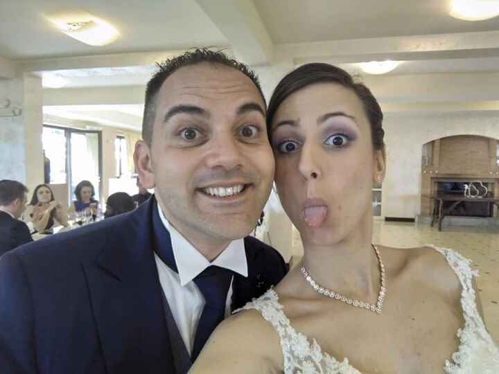 Il primo Selfie da sposati!! 😜❤️📷💒 - 1