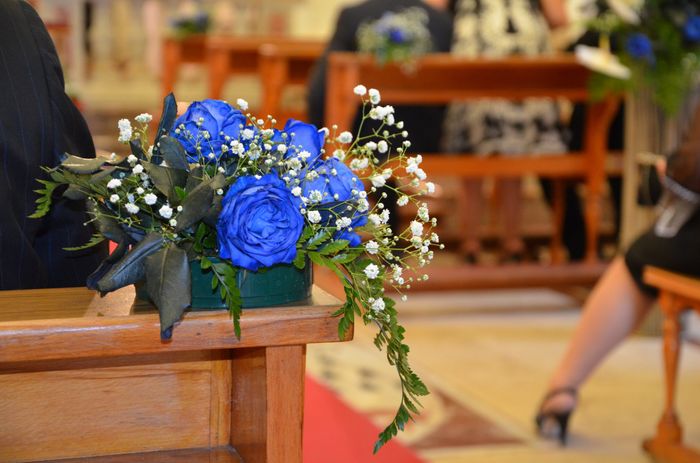 Le mie decorazioni in blu 