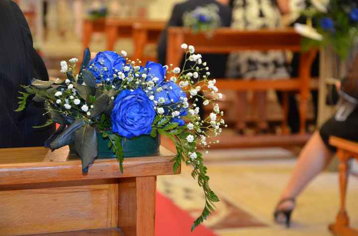 Le mie decorazioni in blu 