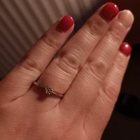 Come è il vostro anello di fidanzamento?? - 1