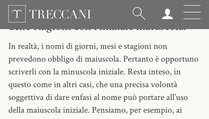 dubbio Partecipazioni, il mese si scrive con la Maiuscola???? - 1