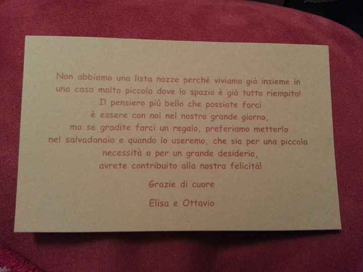 Come chiedere "la busta" agli invitati - 1